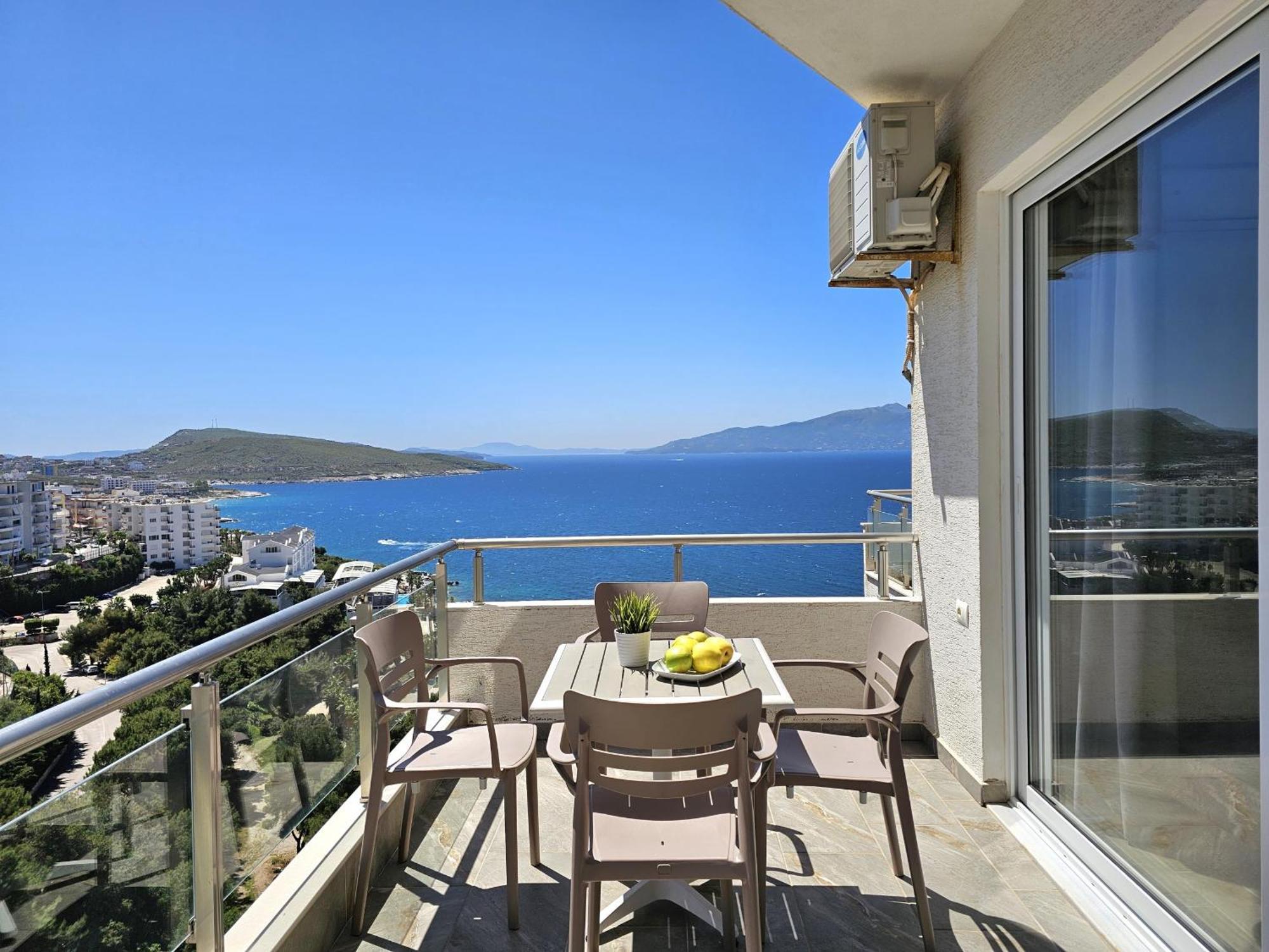 Brand New Apartments Saranda Kültér fotó