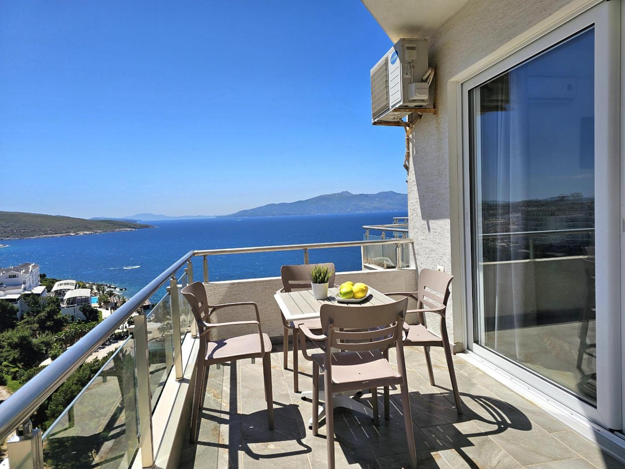 Brand New Apartments Saranda Kültér fotó