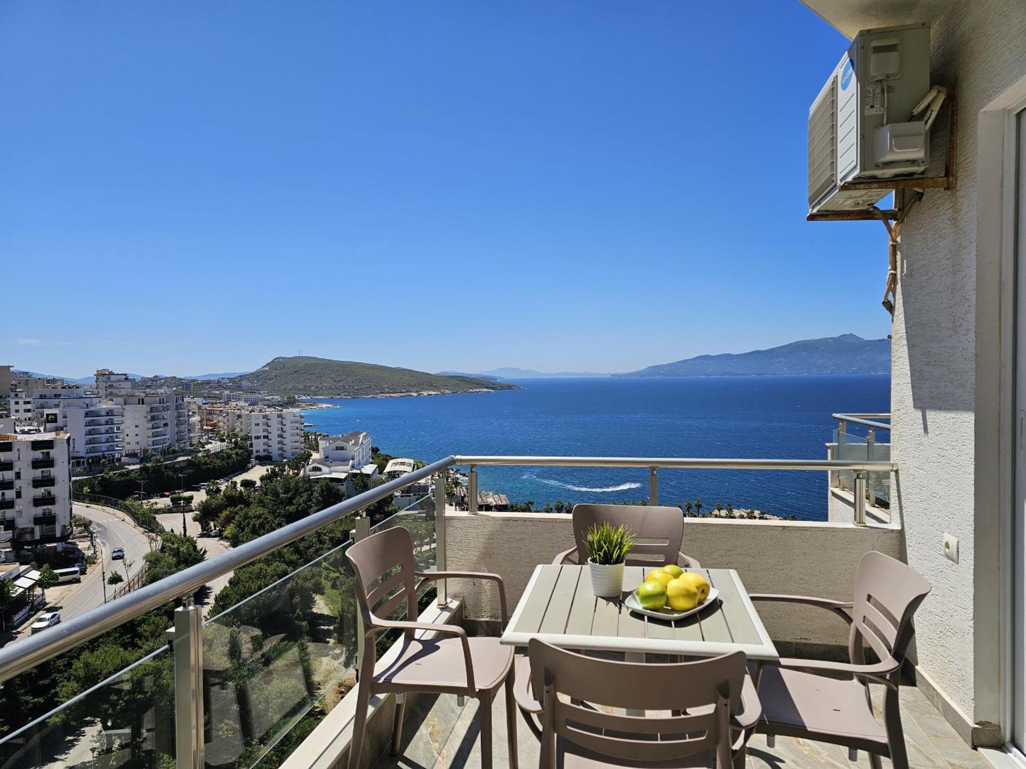 Brand New Apartments Saranda Kültér fotó